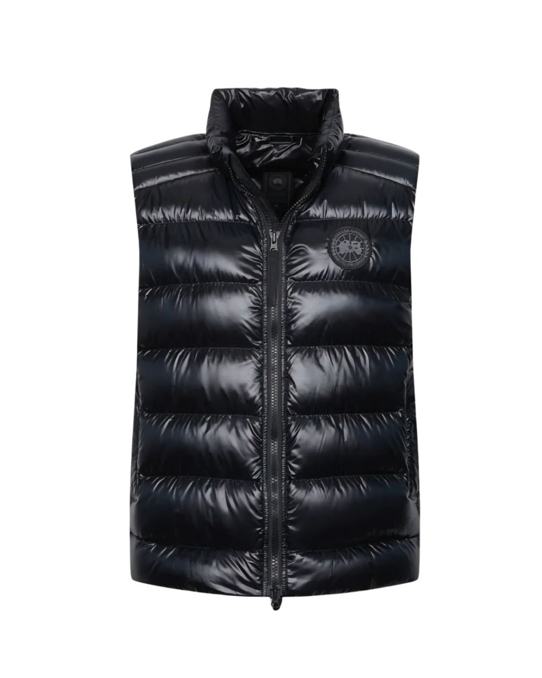Mens Canada Goose Crofton Black Padded Vest Gilet